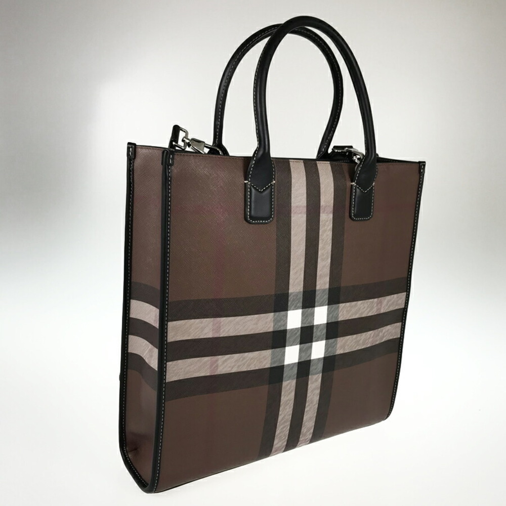 Burberry Slim Vertical Denny Tote Bag - Picture 3 of 8